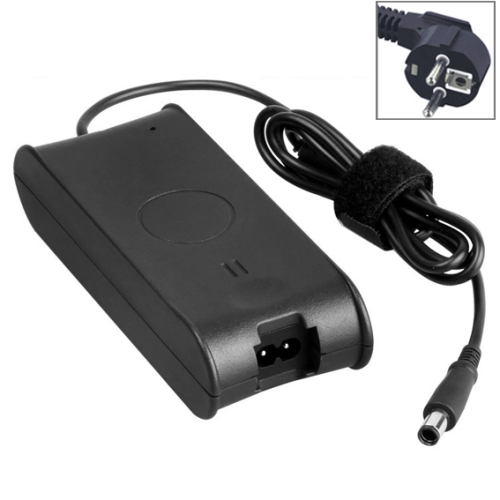 EU Plug AC Adapter 19.5V 4.62A 90W for Dell Notebook, Output Tips: 7.4 x 5.0mm (Original Version) - Click Image to Close